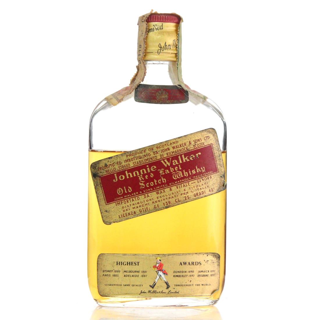 Johnnie Walker Red Label Old Scotch Whisky