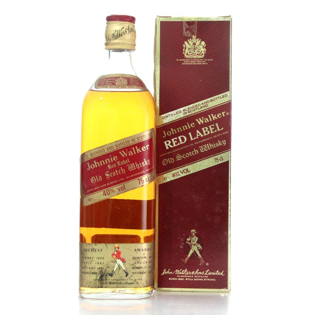 Johnnie Walker Red Label Old Scotch Whisky