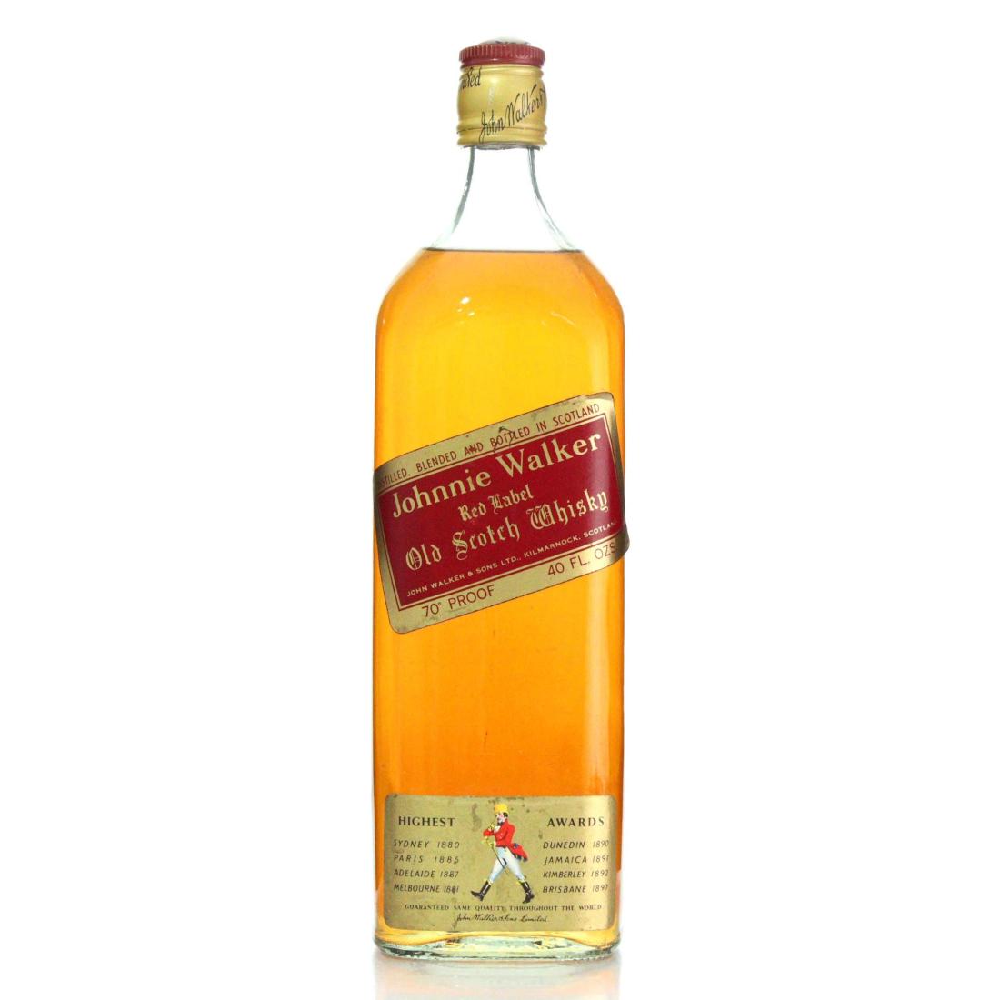 Johnnie Walker Red Label Old Scotch Whisky 40oz