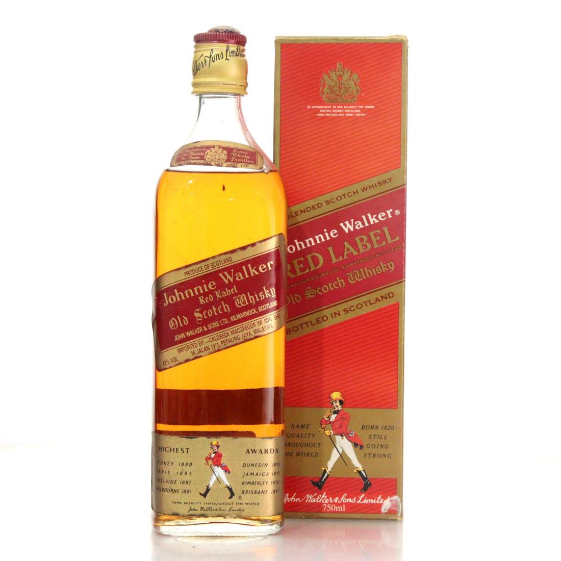 Johnnie Walker Red Label Old Scotch Whisky