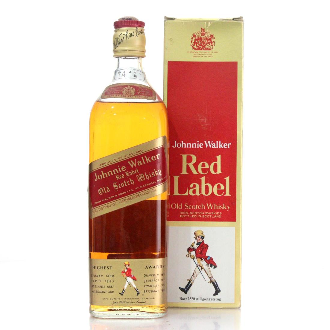 Johnnie Walker Red Label Old Scotch Whisky