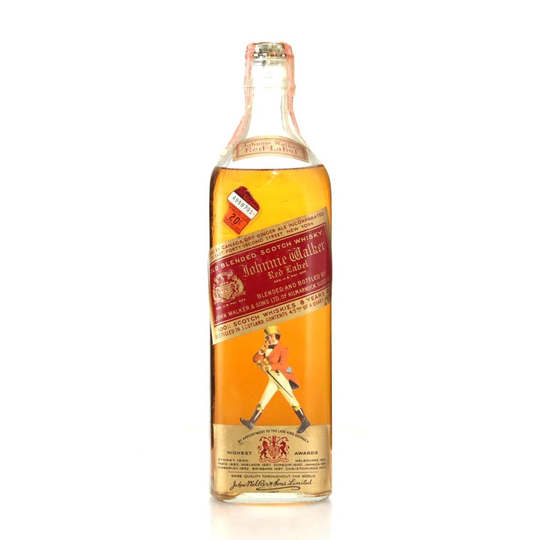 Johnnie Walker Red Label 8 Blended Scotch Whisky