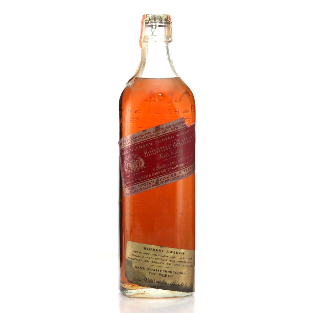 Johnnie Walker Red Label 8 Blended Scotch Whisky