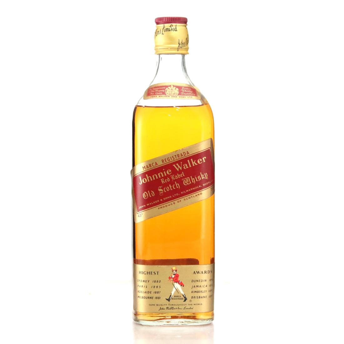 Johnnie Walker Red Label Old Scotch Whisky