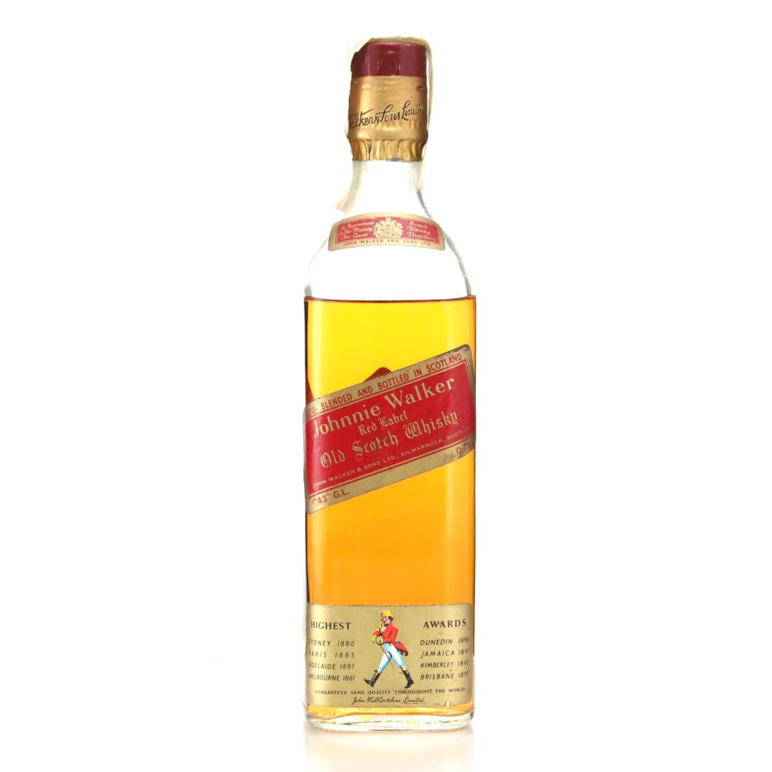 Johnnie Walker Red Label Old Scotch Whisky
