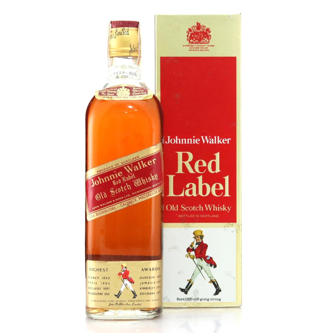 Johnnie Walker Red Label Old Scotch Whisky