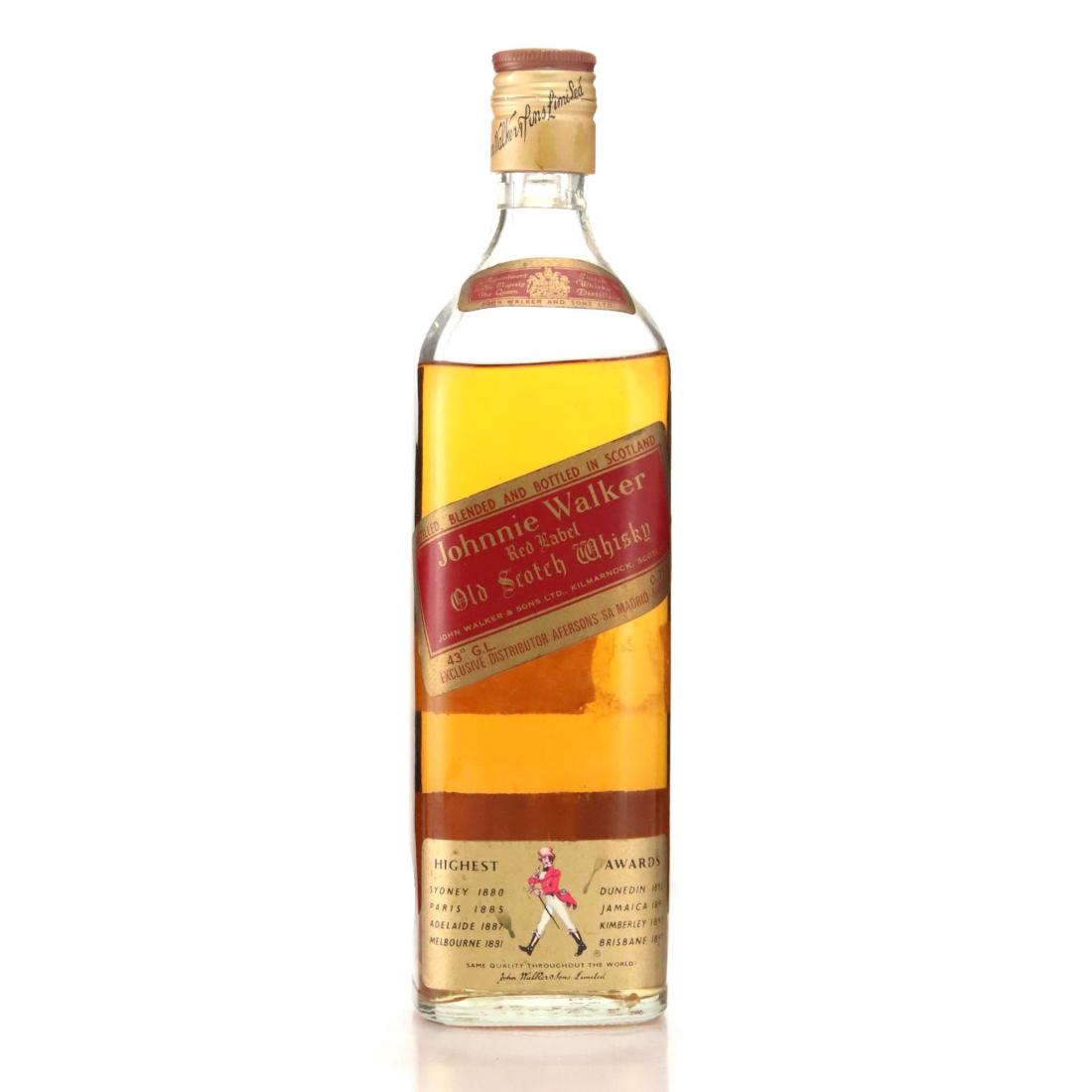 Johnnie Walker Red Label Old Scotch Whisky