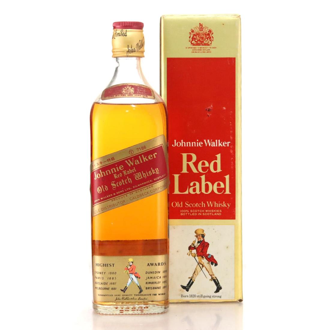 Johnnie Walker Red Label Old Scotch Whisky
