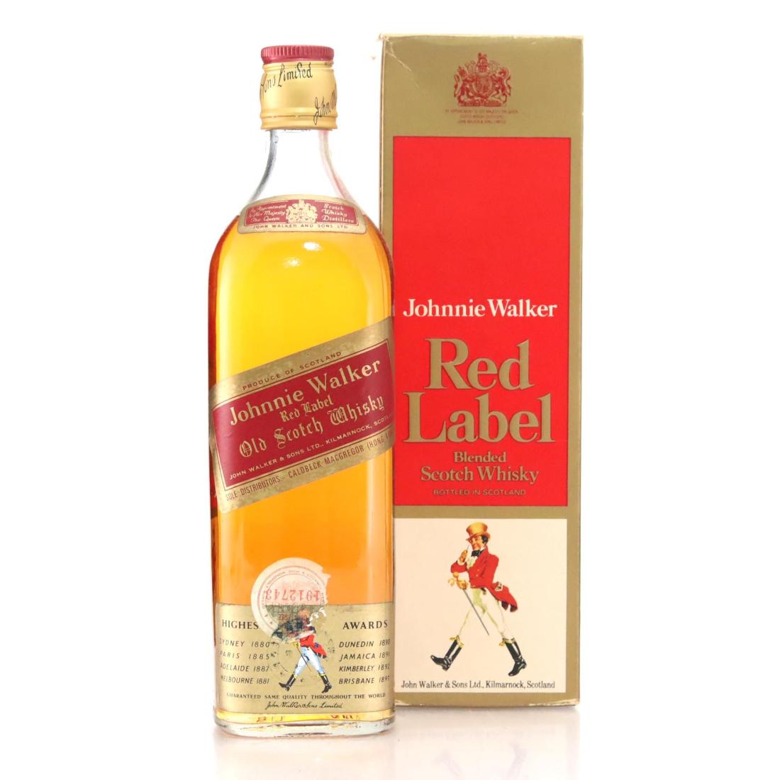 Johnnie Walker Red Label Old Scotch Whisky