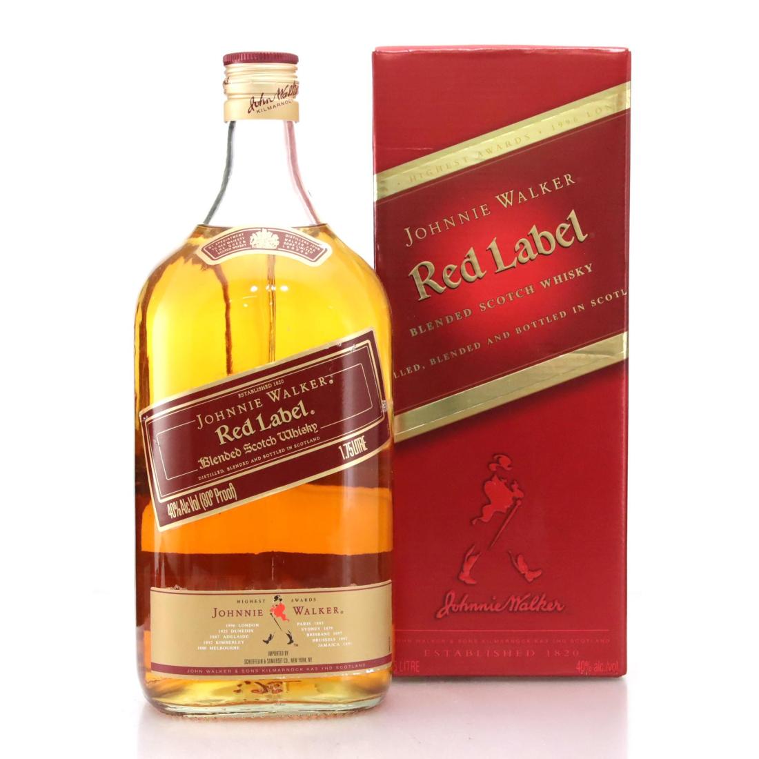 Johnnie Walker Red Label Blended Scotch Whisky 175litre