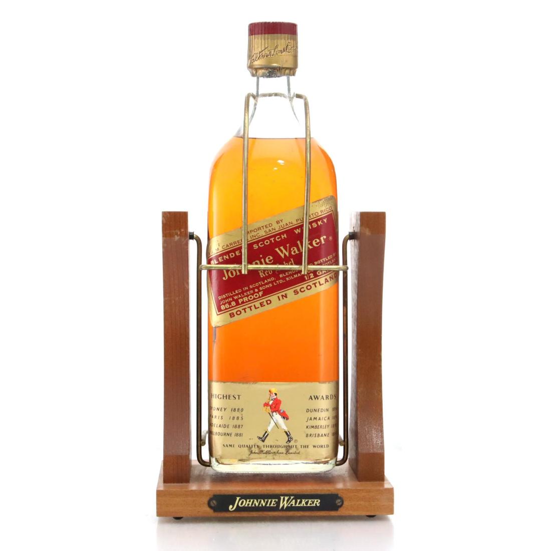 Johnnie Walker Red Label Blended Scotch Whisky 12gallon