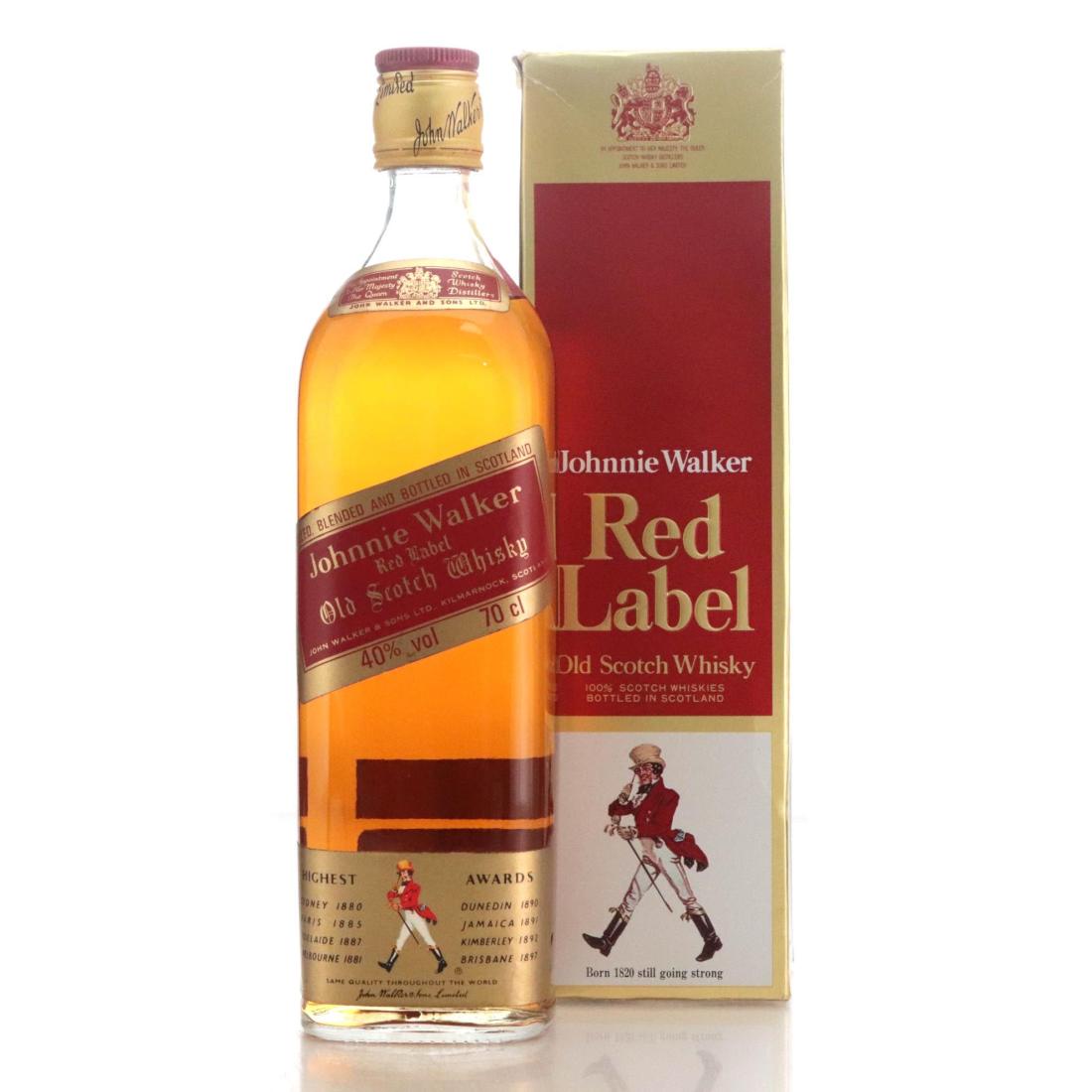 Johnnie Walker Red Label Old Scotch Whisky