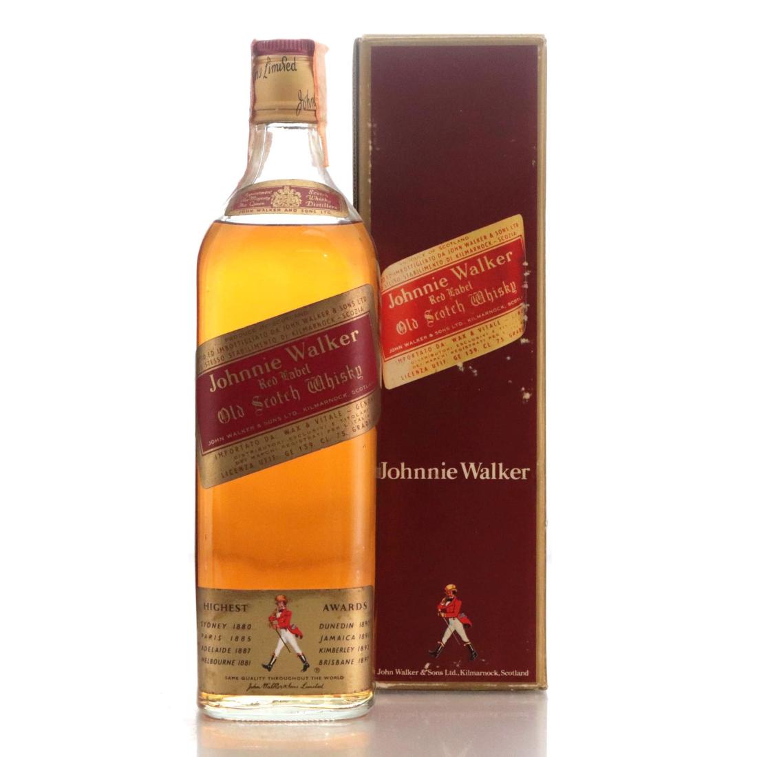 Johnnie Walker Red Label Old Scotch Whisky