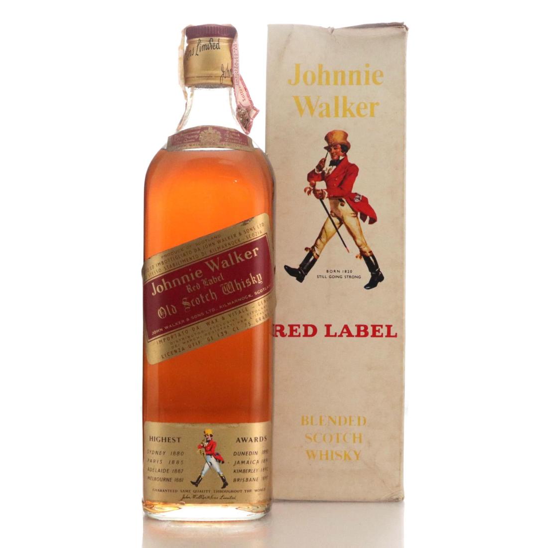 Johnnie Walker Red Label Old Scotch Whisky