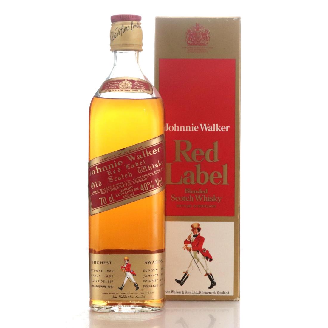 Johnnie Walker Red Label Old Scotch Whisky