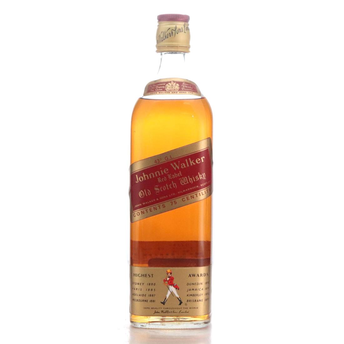 Johnnie Walker Red Label Old Scotch Whisky