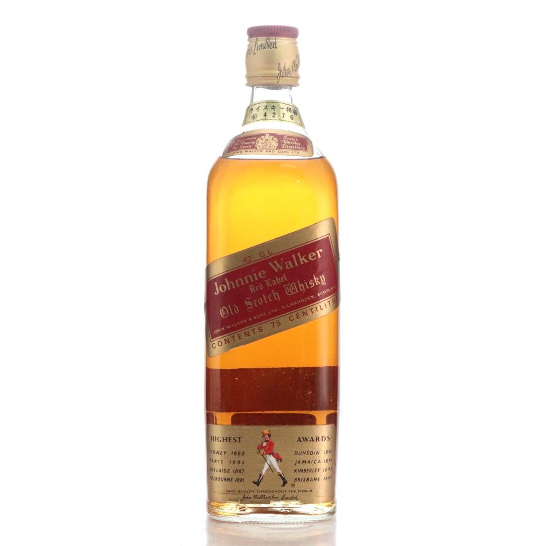 Johnnie Walker Red Label Old Scotch Whisky