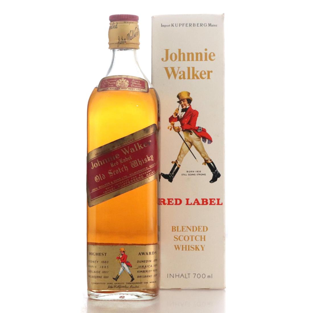 Johnnie Walker Red Label Old Scotch Whisky