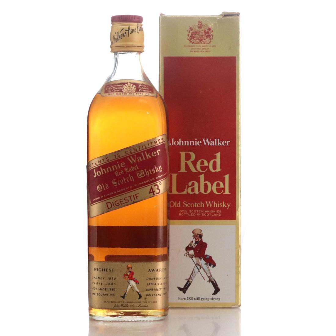Johnnie Walker Red Label Old Scotch Whisky