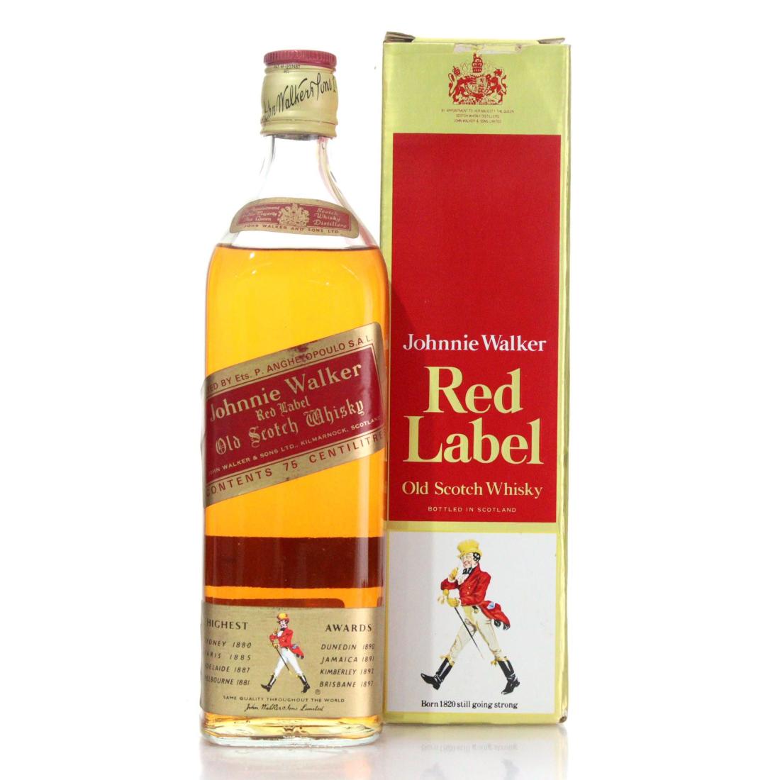 Johnnie Walker Red Label Old Scotch Whisky