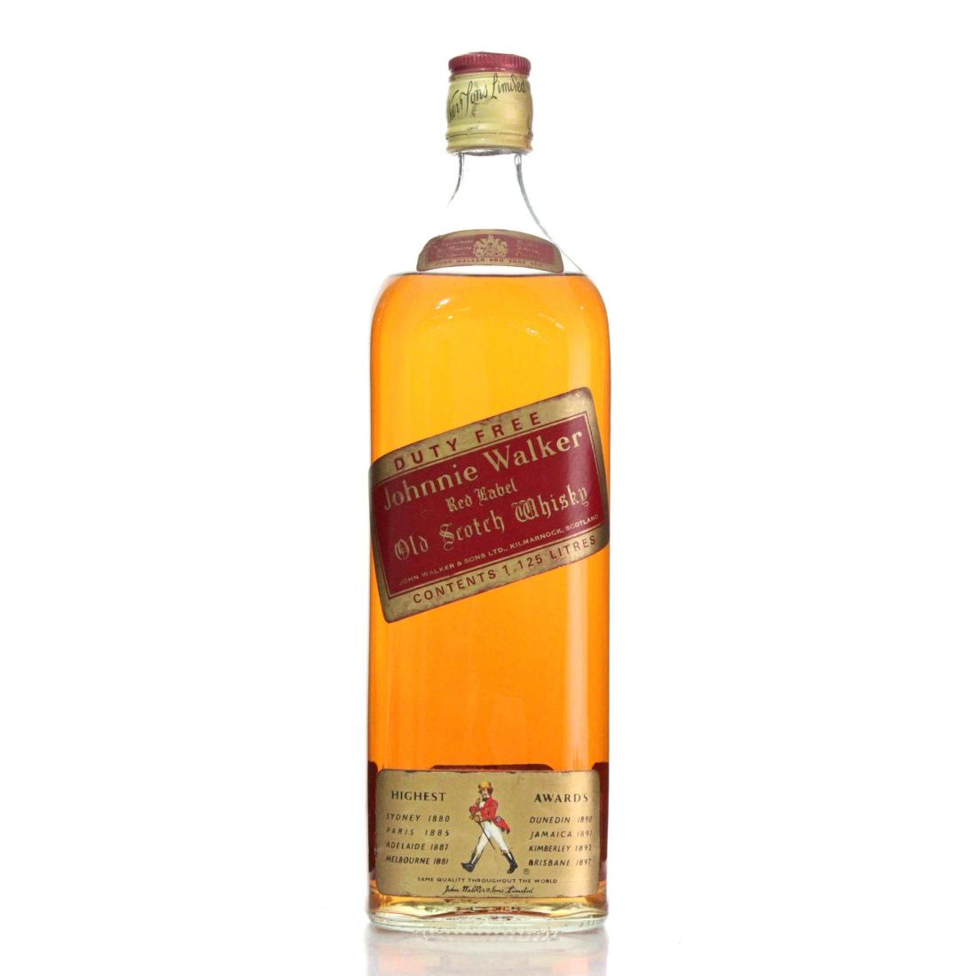 Johnnie Walker Red Label Old Scotch Whisky 1125litre