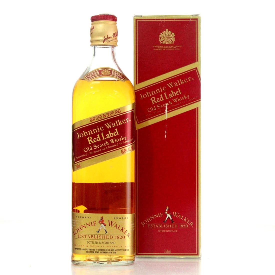 Johnnie Walker Red Label Old Scotch Whisky