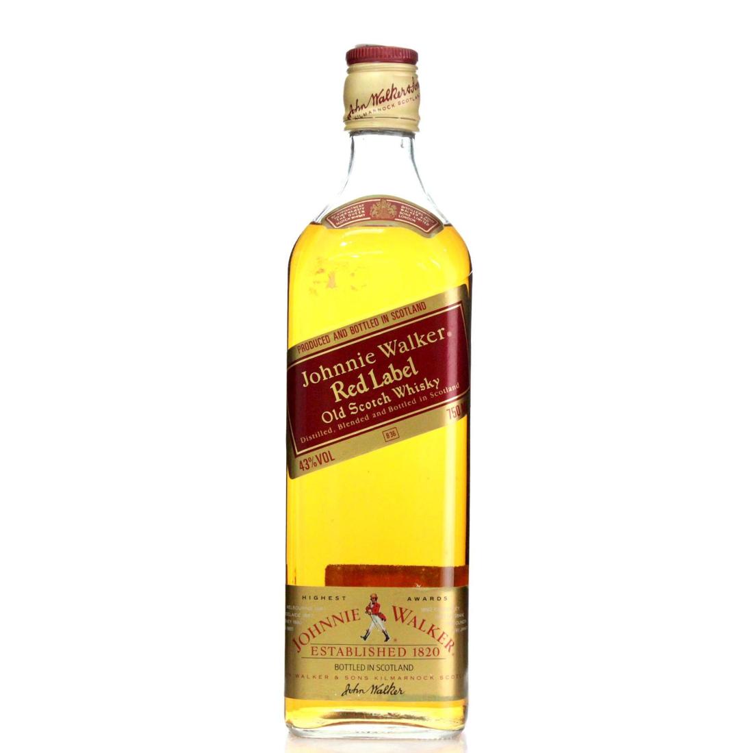 Johnnie Walker Red Label Old Scotch Whisky