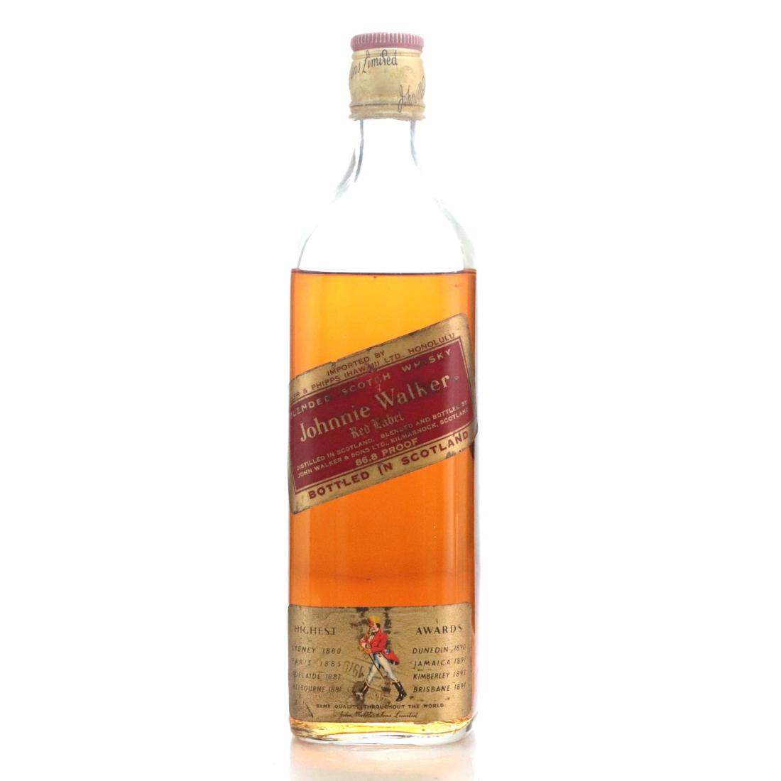 Johnnie Walker Red Label Blended Scotch Whisky
