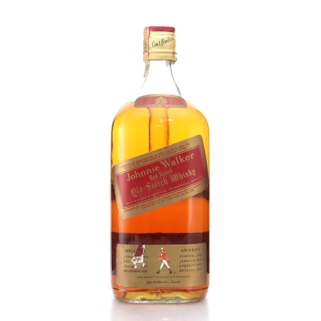 Johnnie Walker Red Label Blended Scotch Whisky 2litre