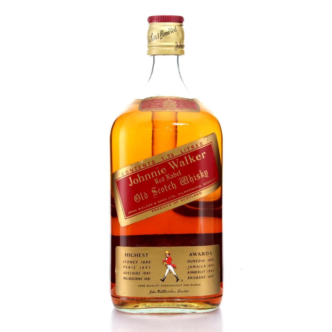 Johnnie Walker Red Label Old Scotch Whisky 175litre