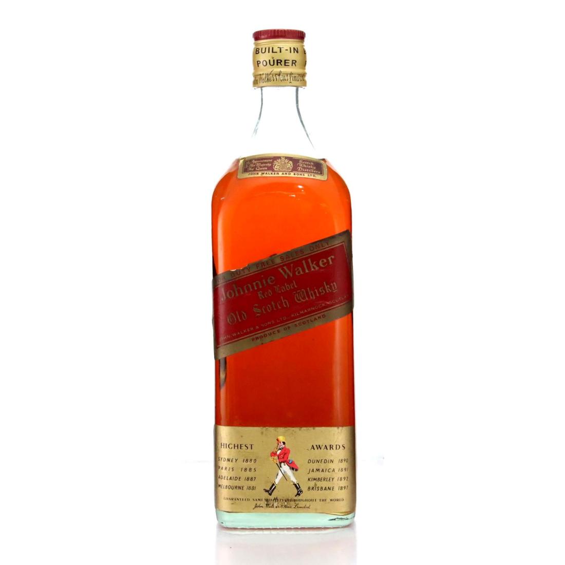 Johnnie Walker Red Label Old Scotch Whisky Imperial Gallon