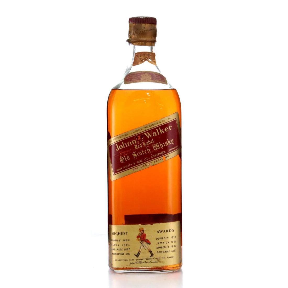 Johnnie Walker Red Label Old Scotch Whisky 23litre