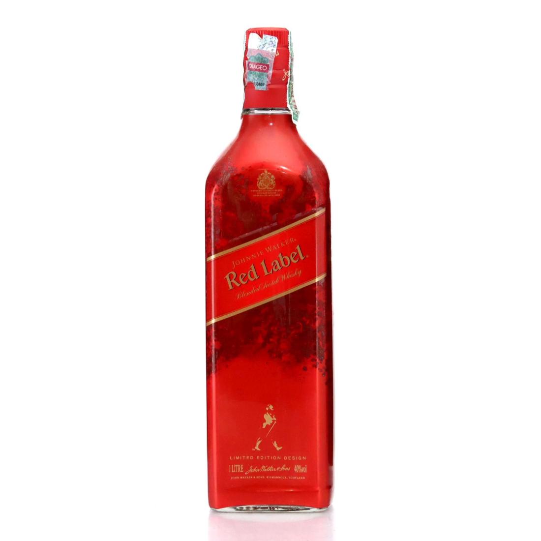 Johnnie Walker Red Label Limited Edition Design Blended Scotch Whisky Litre