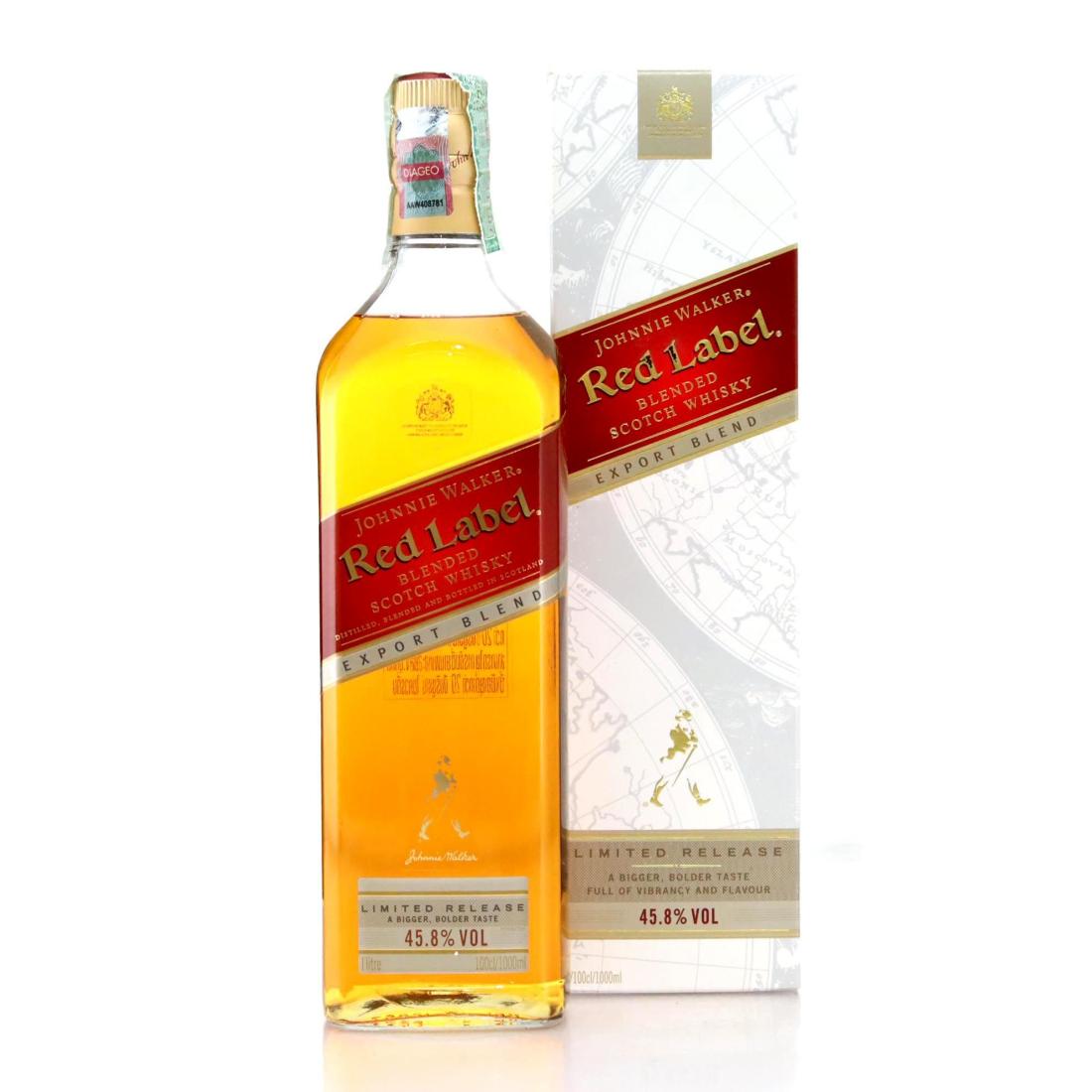 Johnnie Walker Red Label Export Blend Limited Release Litre