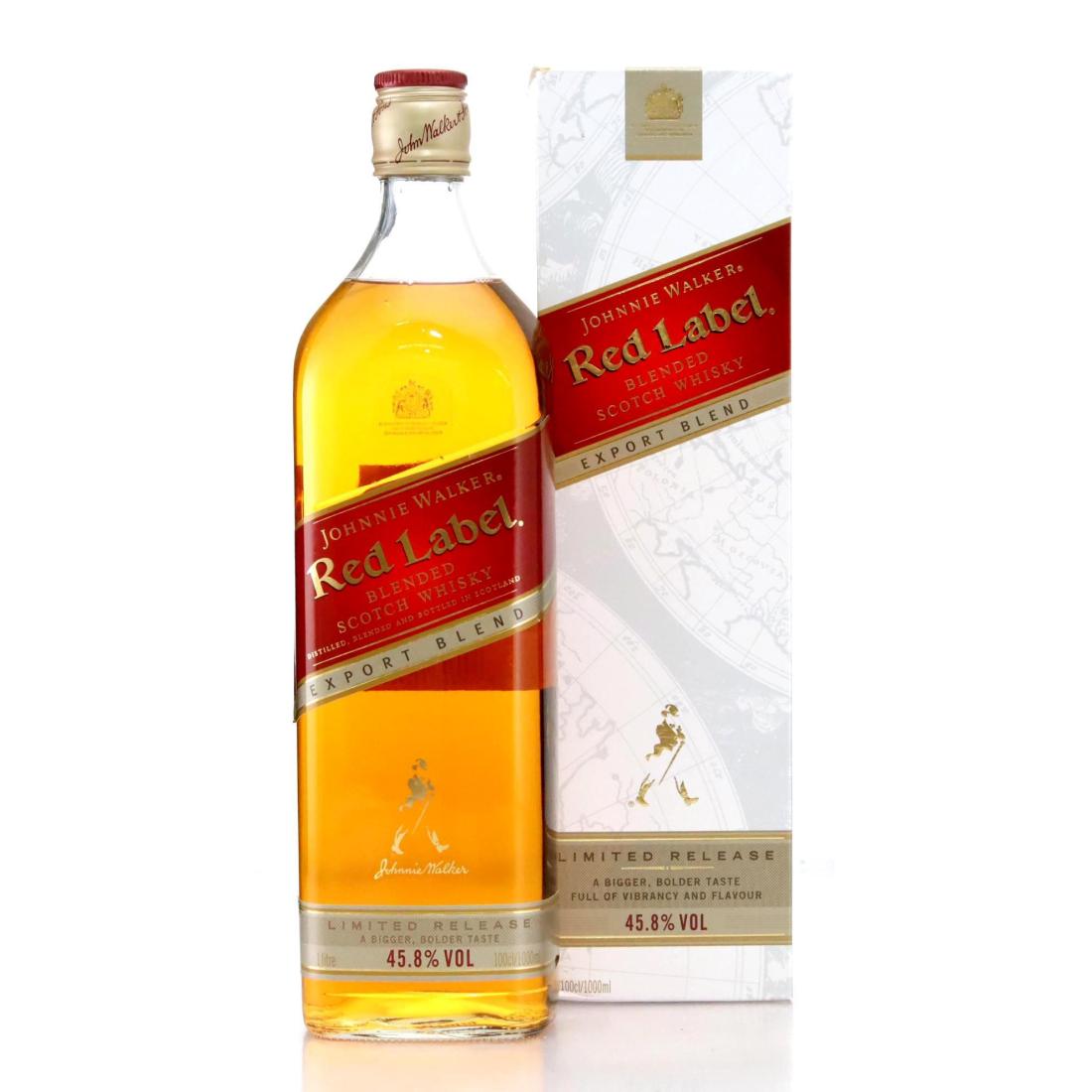 Johnnie Walker Red Label Export Blend Limited Release Litre