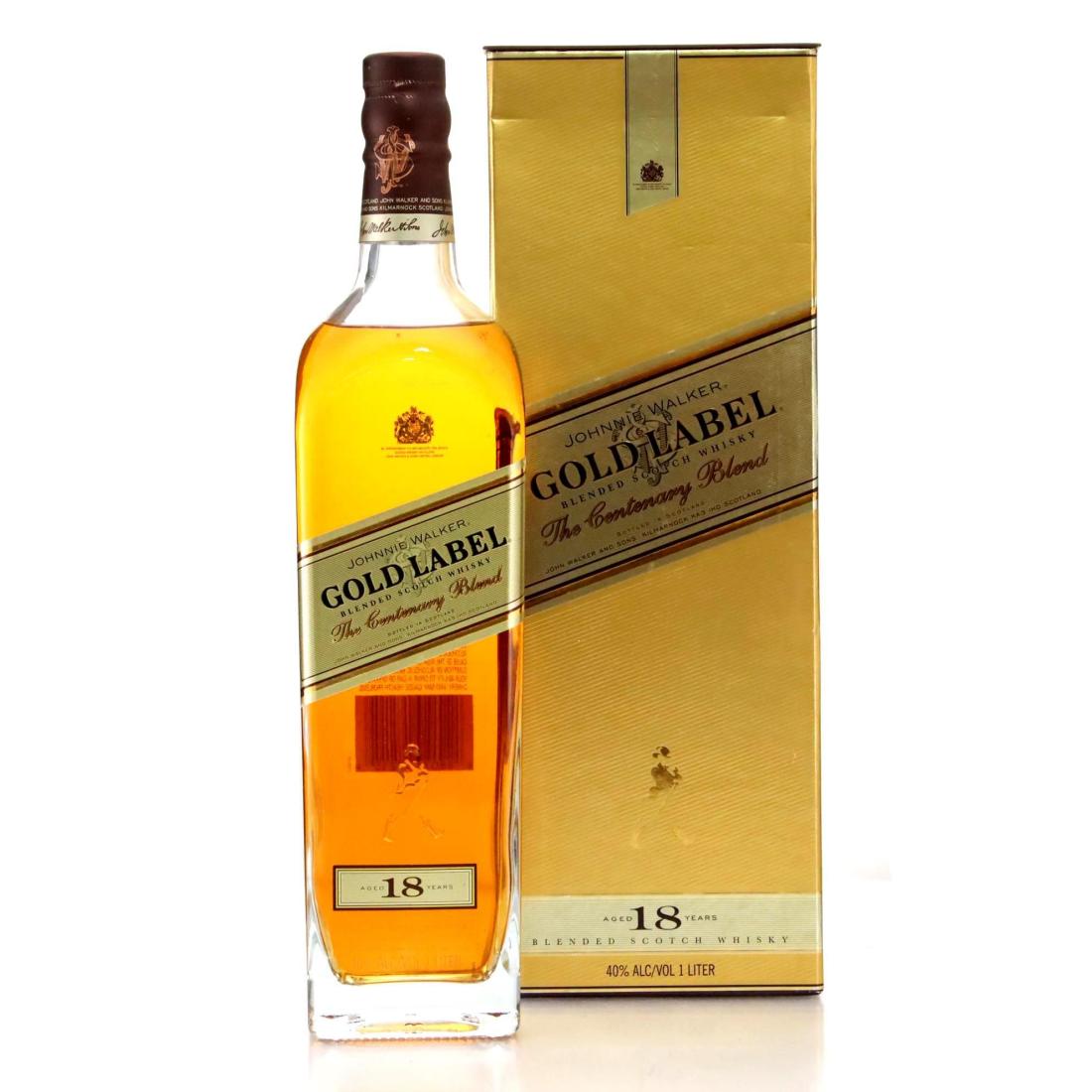 Johnnie Walker Gold Label The Centenary Blend 18 Scotch Whisky Litre