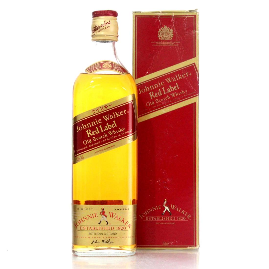 Johnnie Walker Red Label Old Scotch Whisky