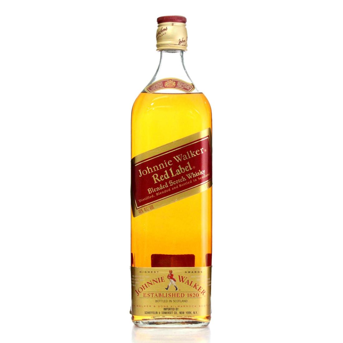 Johnnie Walker Red Label Blended Scotch Whisky Litre