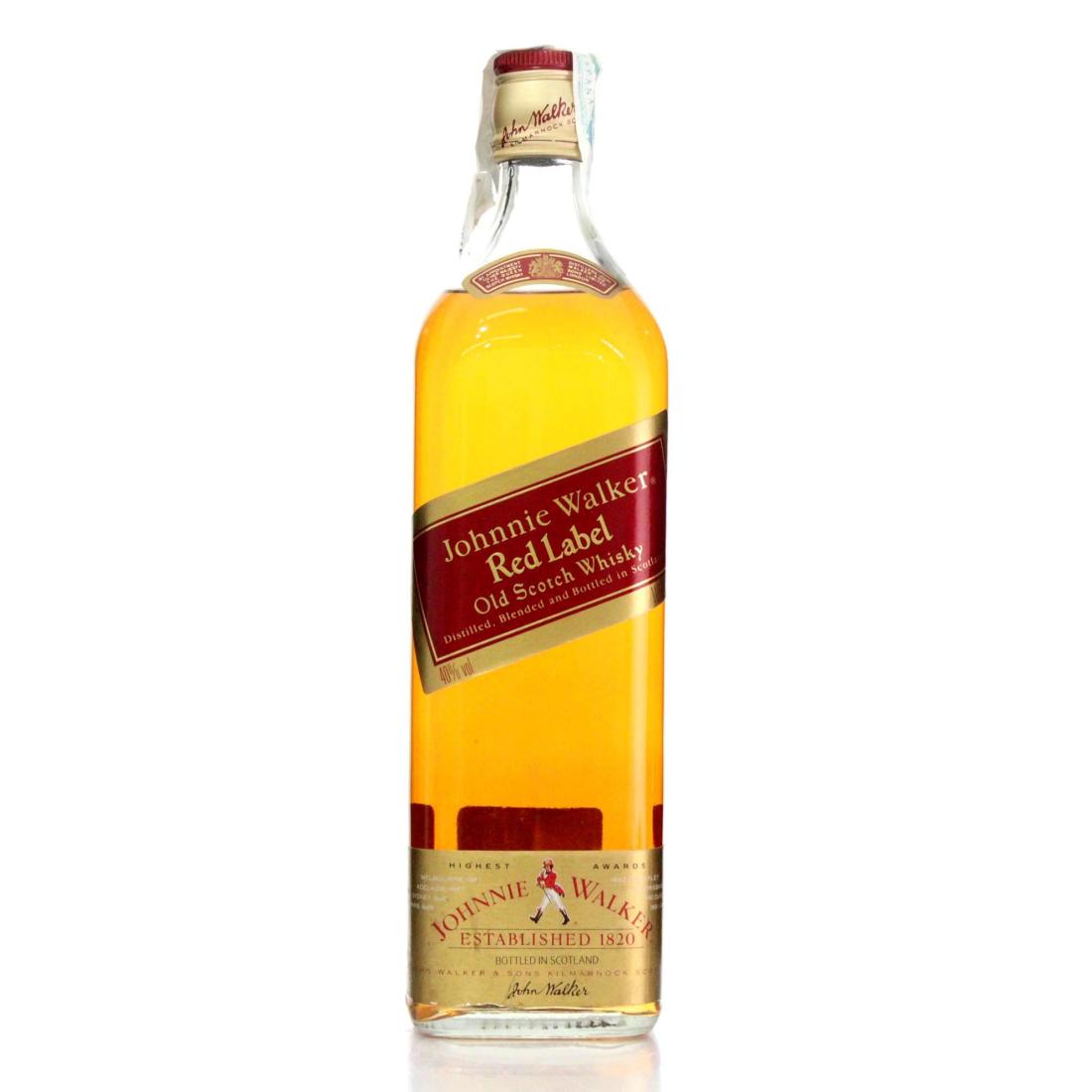Johnnie Walker Red Label Old Scotch Whisky Litre