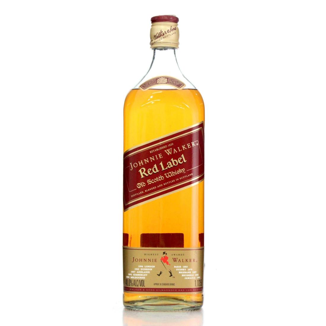 Johnnie Walker Red Label Old Scotch Whisky 1125litre