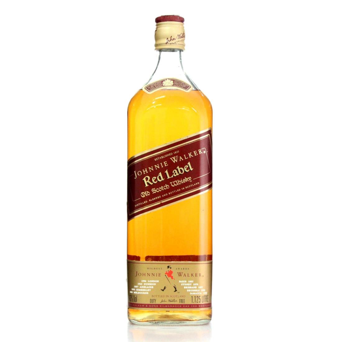 Johnnie Walker Red Label Old Scotch Whisky 1125litre