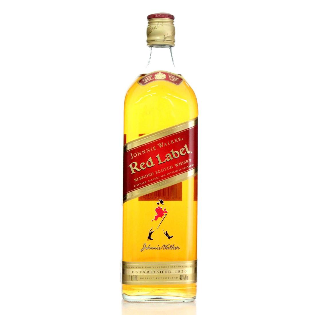 Johnnie Walker Red Label Blended Scotch Whisky Litre
