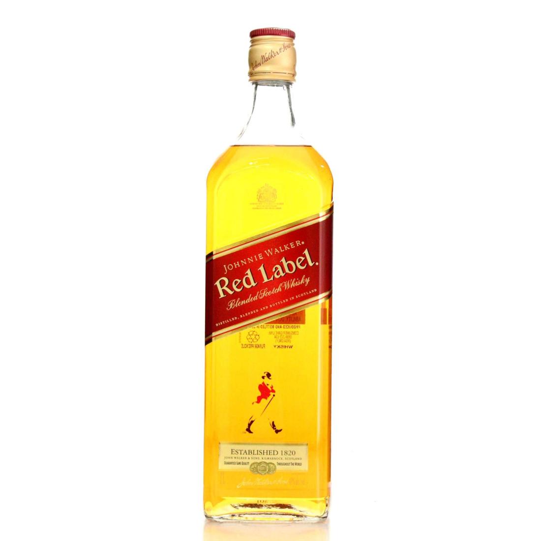 Johnnie Walker Red Label Blended Scotch Whisky Litre