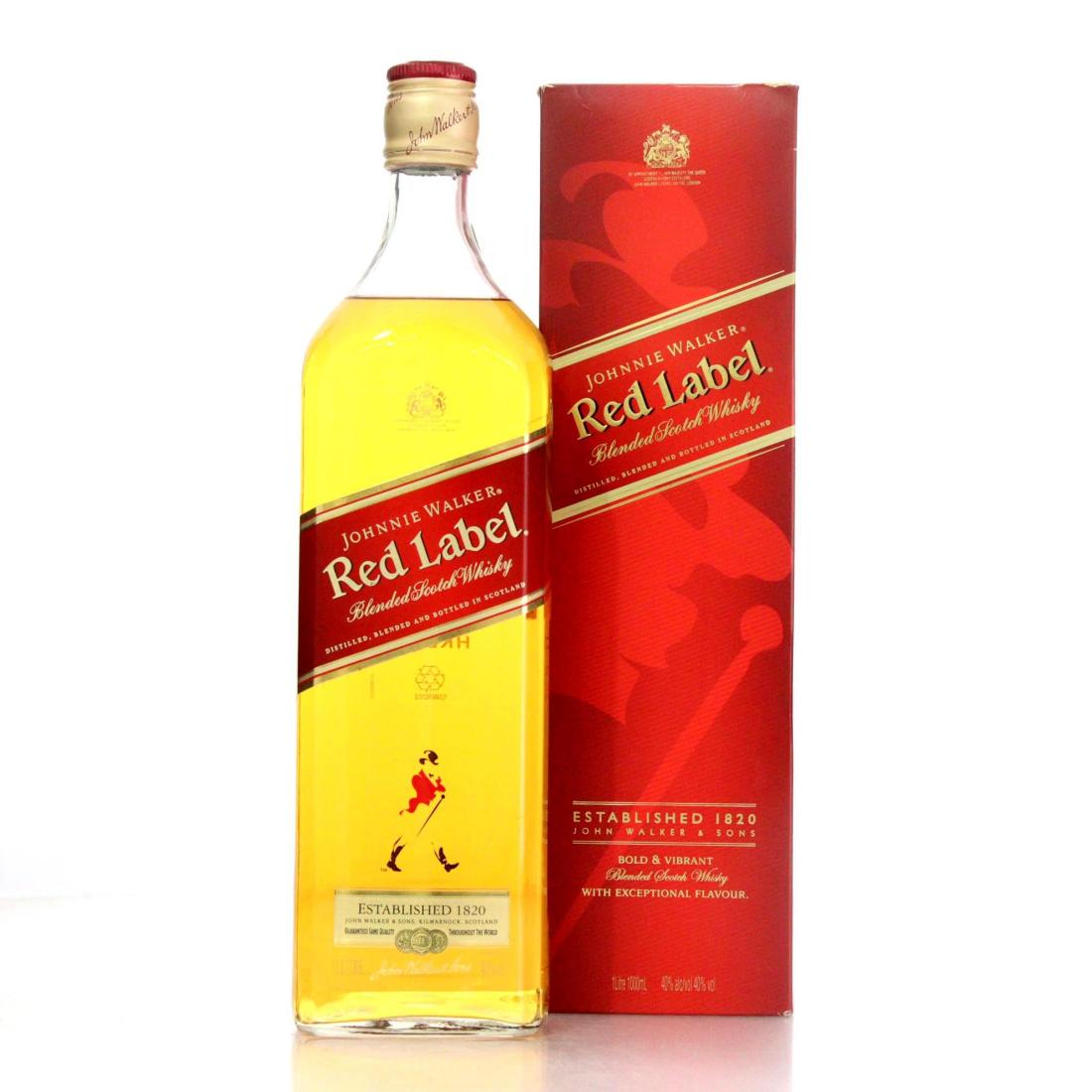 Johnnie Walker Red Label Blended Scotch Whisky Litre