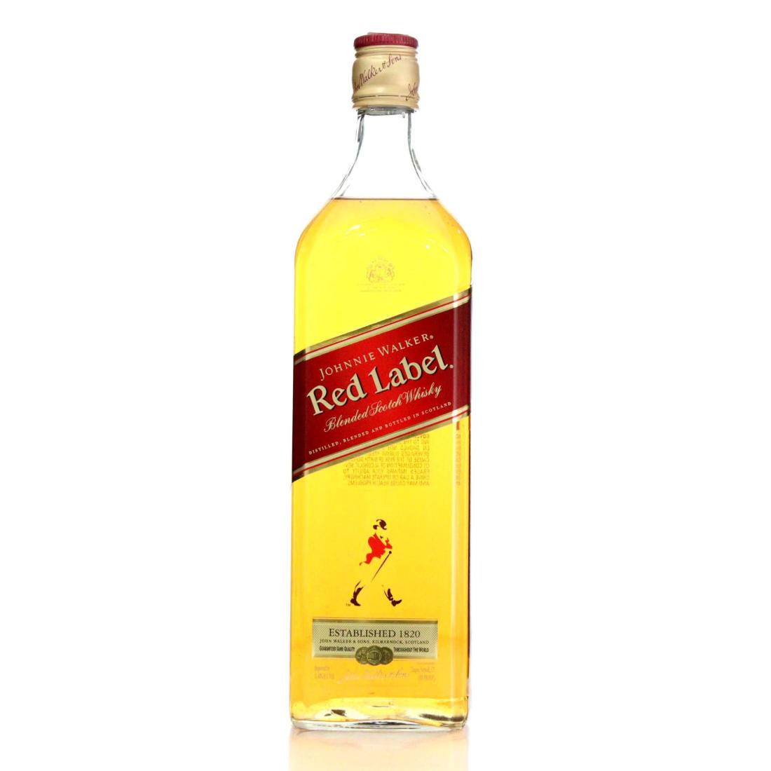 Johnnie Walker Red Label Blended Scotch Whisky Litre