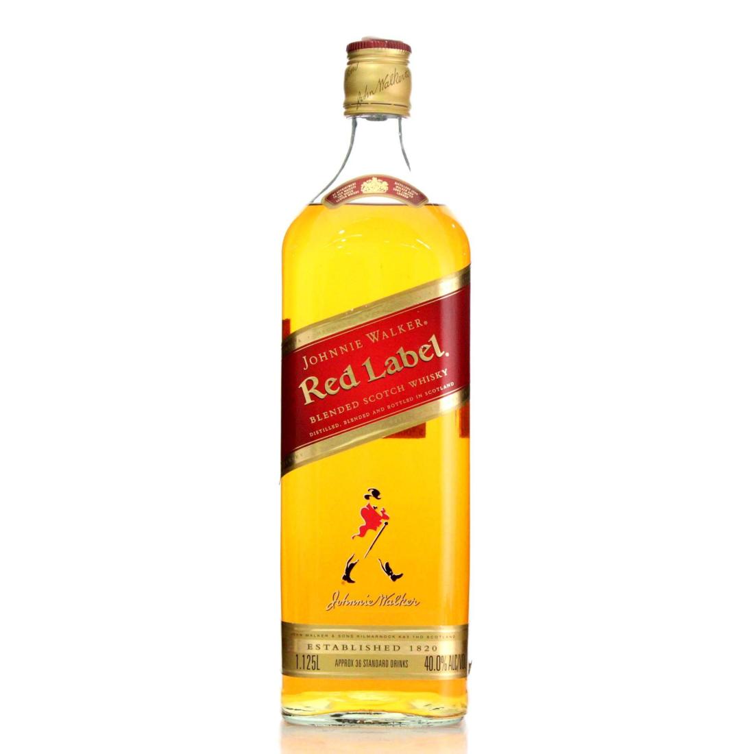 Johnnie Walker Red Label Blended Scotch Whisky 1125litre