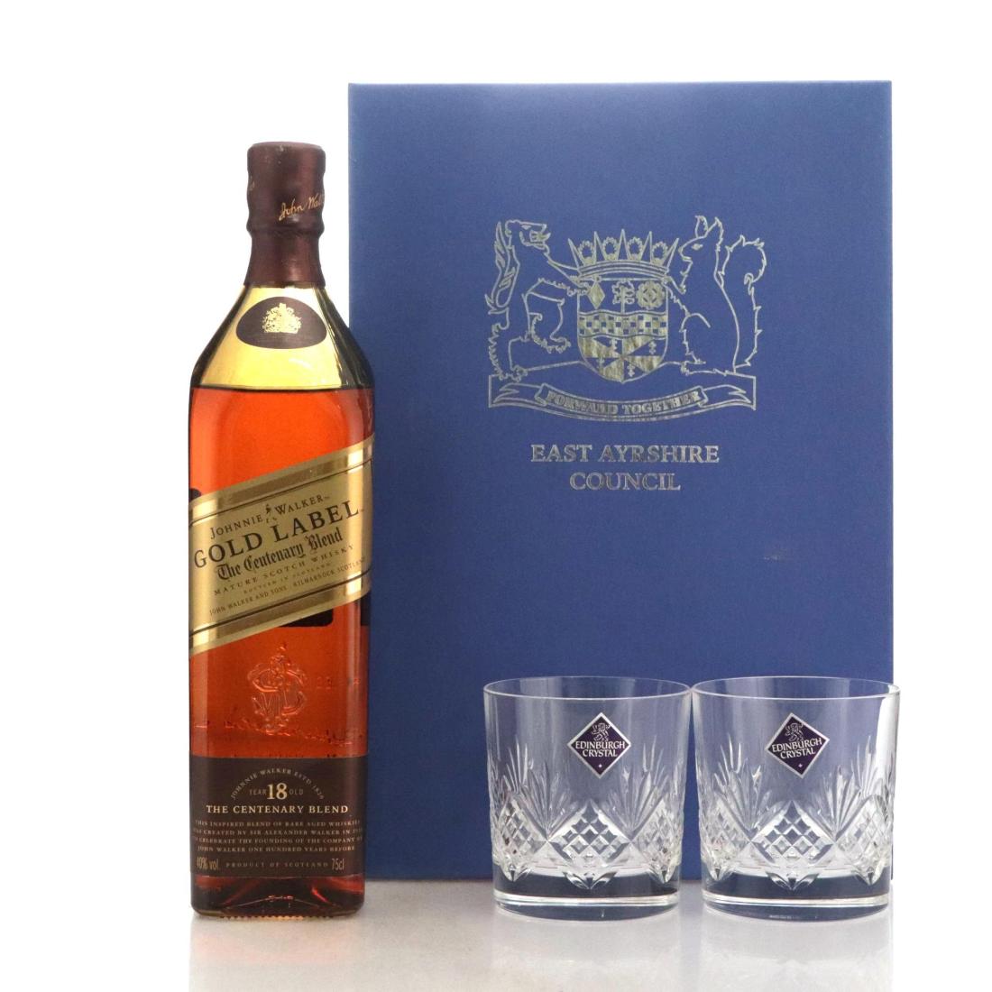 Johnnie Walker Gold Label The Centenary Blend 18 Year Old, 40%, 75cl whisky bottle