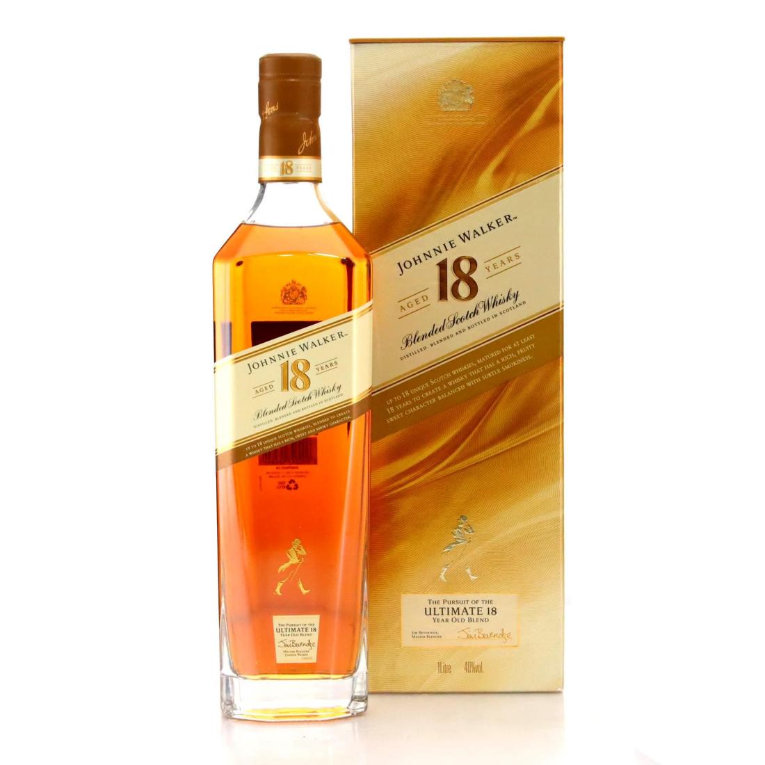 Johnnie Walker 18 Year Old, 2017, 40% whisky bottle