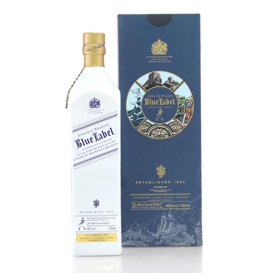 Johnnie Walker Blue Label Striding City Edition Scotch Whisky Fujian