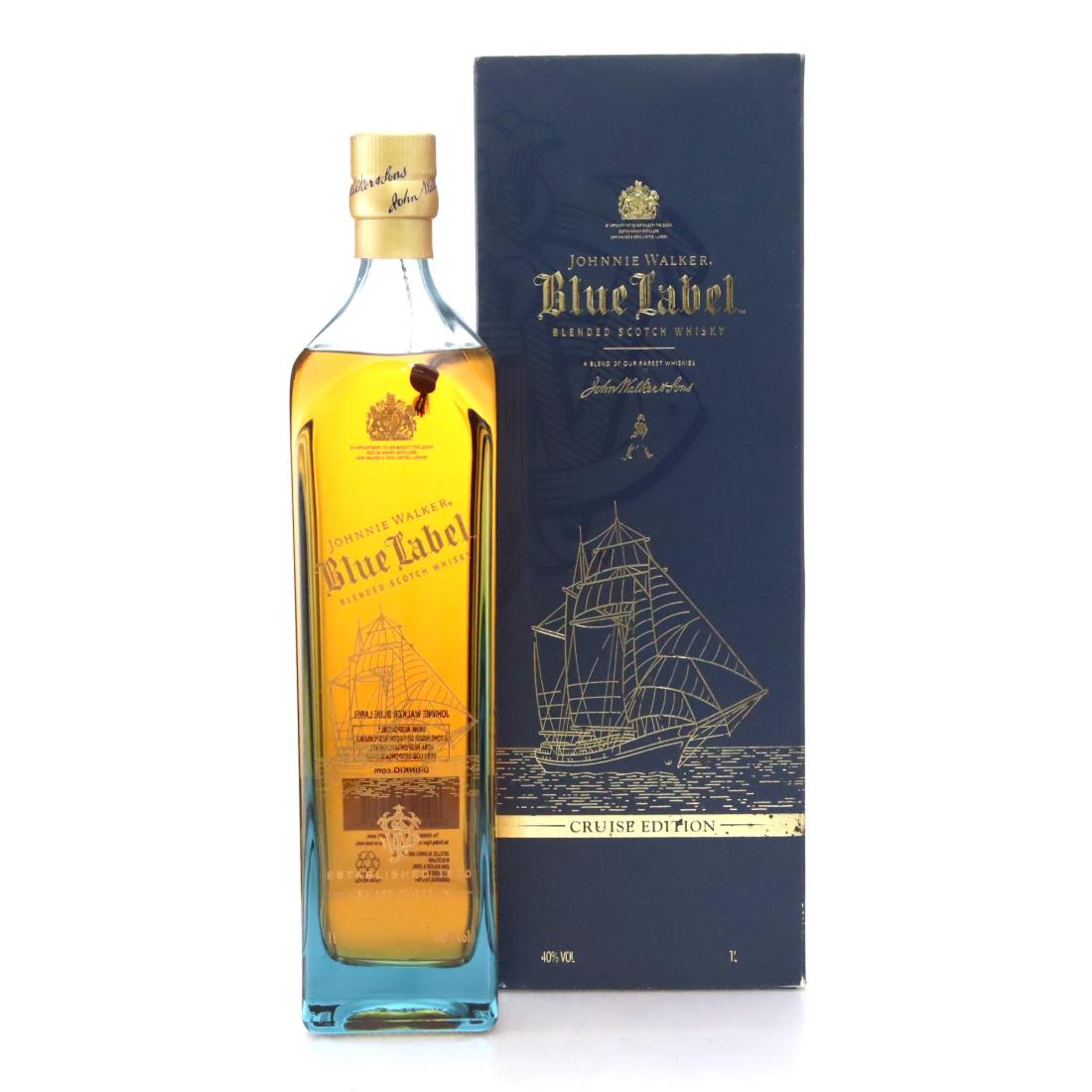 Johnnie Walker Blue Label Cruise Edition, 2013, 40% whisky bottle